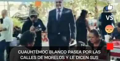 Cuauhtémoc Blanco pasea por las calles de Morelos y le dicen sus verdades