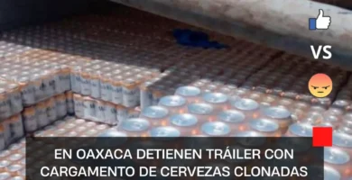 En Oaxaca detienen tráiler con cargamento de cervezas clonadas