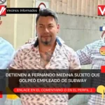 Detienen a Fernando Medina sujeto que golpeó empleado de Subway