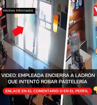Empleada encierra a ladrón que intentó robar pastelería en Campeche |VIDEO