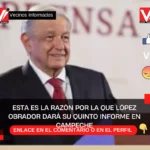 Esta es la razón por la que López Obrador dará su quinto informe en Campeche