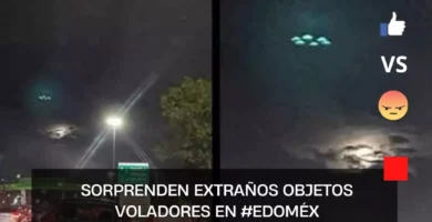 Sorprenden extraños objetos voladores en #Edoméx