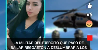 La militar del Ejército que pasó de bailar reggaetón a deslumbrar a los soldados | VIDEO