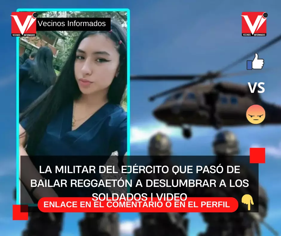 La militar del Ejército que pasó de bailar reggaetón a deslumbrar a los soldados | VIDEO