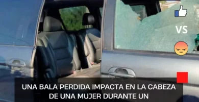 Una bala perdida impacta en la cabeza de una mujer durante un enfrentamiento en Tamaulipas