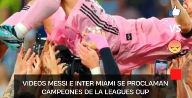 VIDEOS Messi e Inter Miami se proclaman campeones de la Leagues Cup
