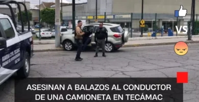 Asesinan a balazos al conductor de una camioneta en Tecámac
