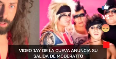 VIDEO Jay de la Cueva anuncia su salida de Moderatto
