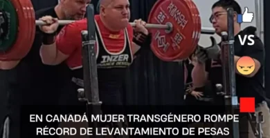En Canadá mujer transgénero rompe récord de levantamiento de pesas en categoría femenil