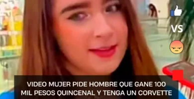 VIDEO Mujer pide hombre que gane 100 mil pesos quincenal y tenga un Corvette