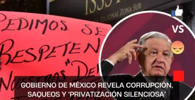 Gobierno de México revela corrupción, saqueos y ‘privatización silenciosa’ del ISSSTE
