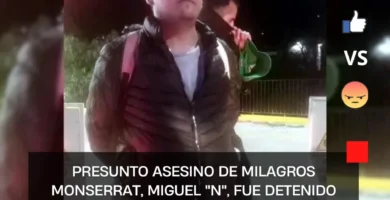 Presunto asesino de Milagros Monserrat, Miguel