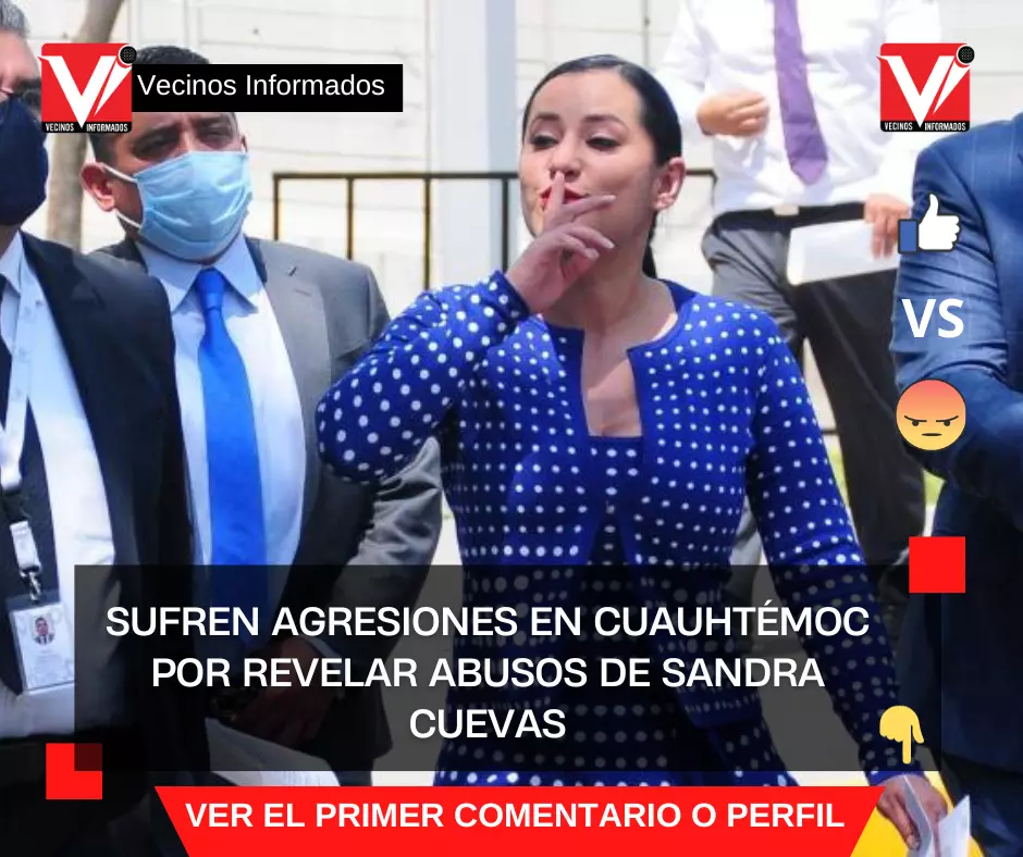 Sufren agresiones en Cuauhtémoc por revelar abusos de Sandra Cuevas