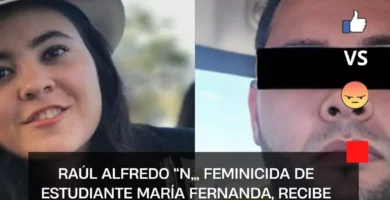 Raúl Alfredo “N”, feminicida de estudiante María Fernanda, recibe 56 años de prisión