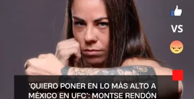 ‘Quiero poner en lo más alto a México en UFC’: Montse Rendón