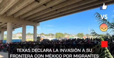 Texas declara la invasión a su frontera con México por migrantes