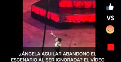 ¿Ángela Aguilar abandonó el escenario al ser ignorada? El vídeo completo revela la verdad