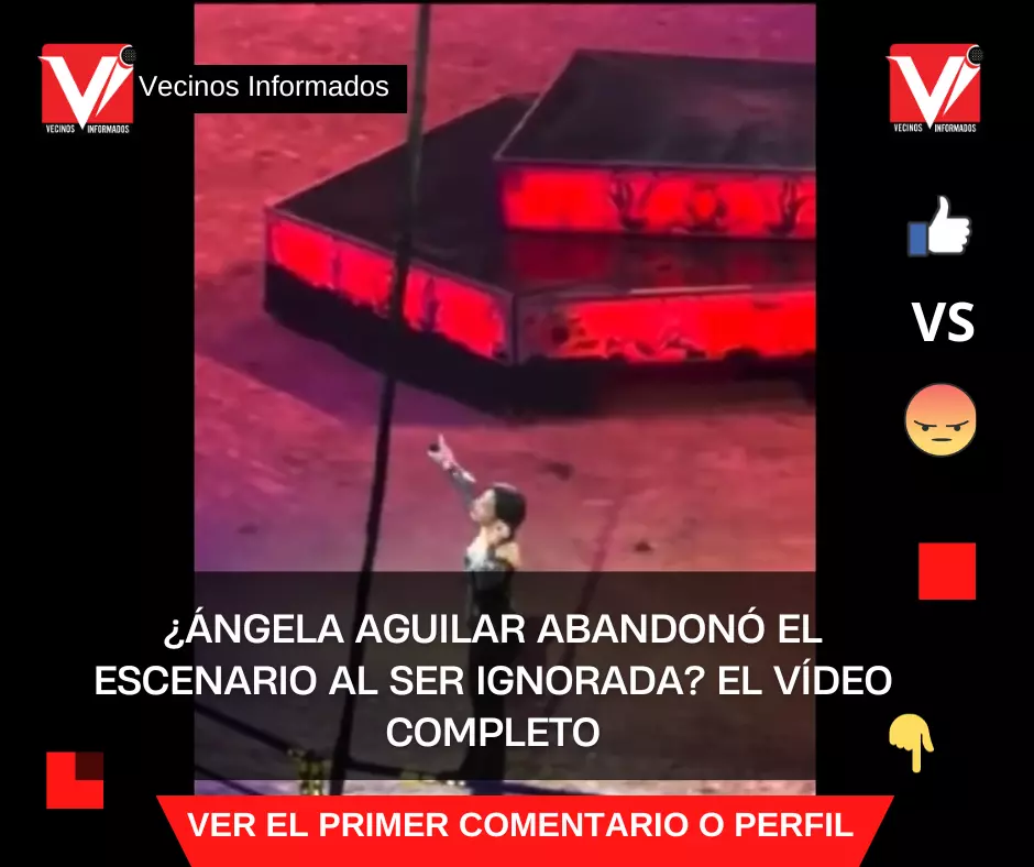 ¿Ángela Aguilar abandonó el escenario al ser ignorada? El vídeo completo revela la verdad