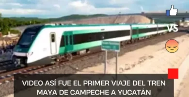 VIDEO Así fue el Primer viaje del Tren Maya de Campeche a Yucatán