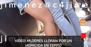 VIDEO: Mujeres lloran por un homicida en Tepito