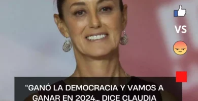 “Hoy ganó la democracia y vamos a ganar en 2024”, dice Claudia Sheinbaum