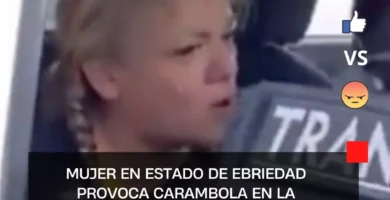 Mujer en estado de ebriedad provoca carambola en la Carretera México Pachuca