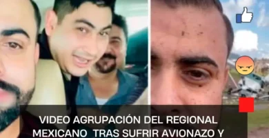 VIDEO Agrupación del regional mexicano rompe el silencio tras sufrir avionazo y sobrevivir de milagro
