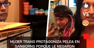 Mujer trans protagoniza pelea en Sanborns porque le negaron entrada al baño