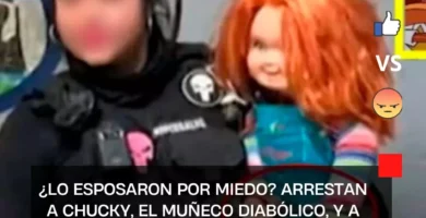 Arrestan a Chucky, el muñeco diabólico