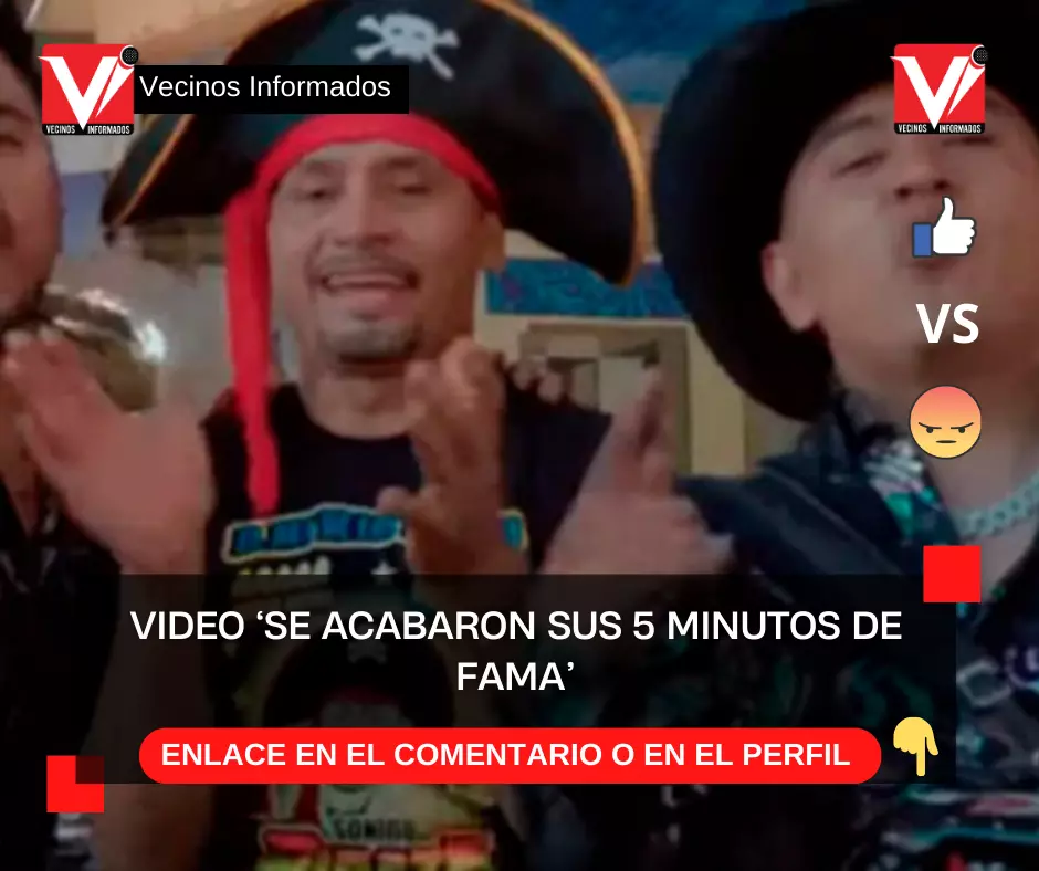 VIDEO ‘Se acabaron sus 5 minutos de fama’: Sonido Pirata hace una ‘cumbia bélica’ y lo critican en redes