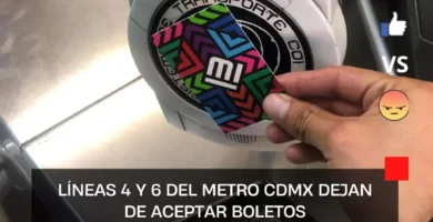 Líneas 4 y 6 del Metro CDMX dejan de aceptar boletos; acceso es únicamente con tarjeta