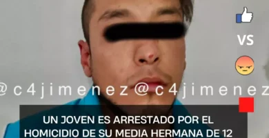 Un joven es arrestado por el homicidio de su media hermana de 12 años en Tláhuac