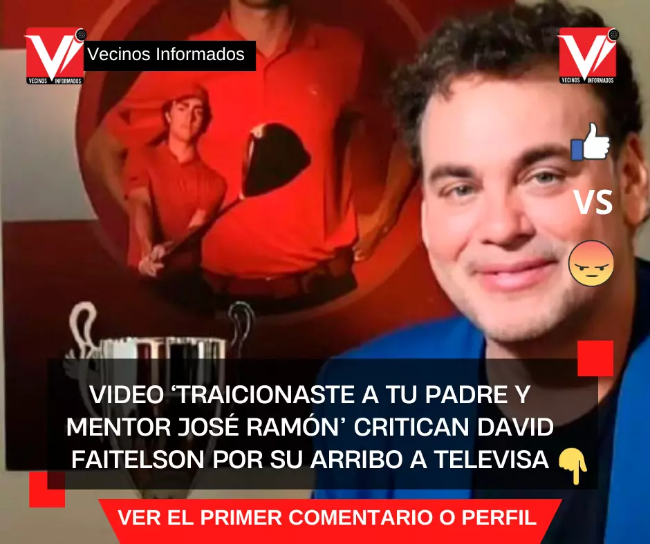 VIDEO ‘Traicionaste a tu padre y mentor José Ramón’ Critican David Faitelson por su arribo a Televisa