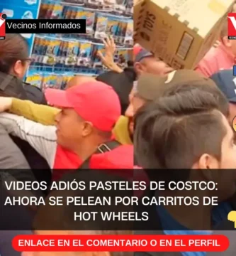 VIDEOS Adiós pasteles de Costco: Ahora se pelean por carritos de Hot Wheels