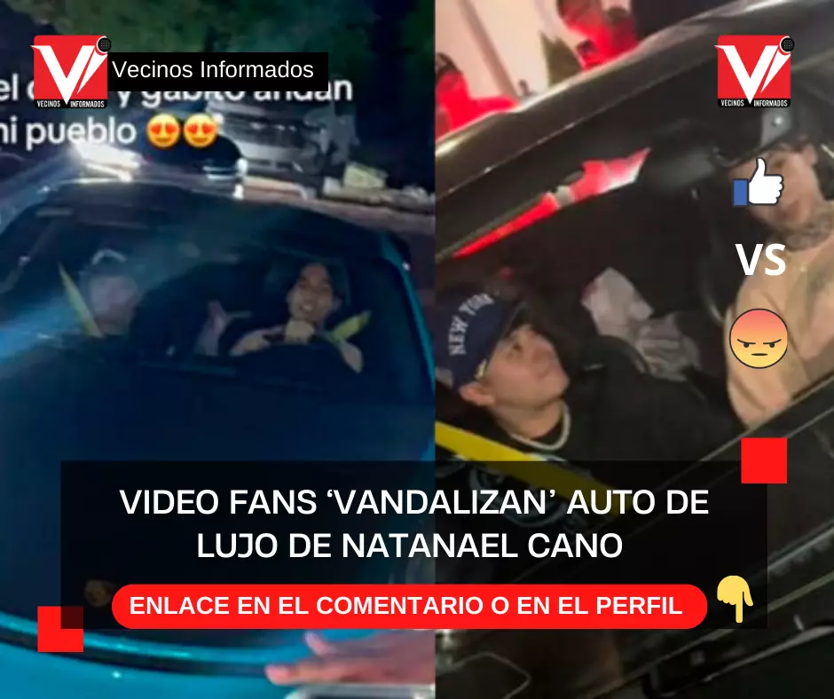 VIDEO Fans ‘vandalizan’ auto de lujo de Natanael Cano y así reacciona el cantante