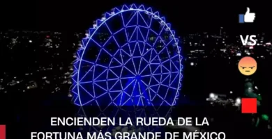 Encienden la Rueda de la Fortuna más Grande de México en el Parque Urbano Aztlán.