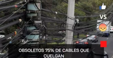 Obsoletos 75% de cables que cuelgan en CDMX; insiste PVEM en quitarlos