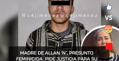 Madre de Allan ‘N’, presunto feminicida de Ana María Serrano, pide justicia para su hijo: "Es honorable y respetuoso"