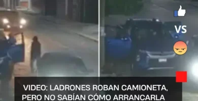 Video: Ladrones Roban Camioneta, Pero No Sabían Cómo Arrancarla