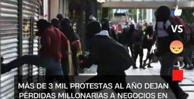 Más de 3 mil protestas al año dejan pérdidas millonarias a negocios en la CDMX