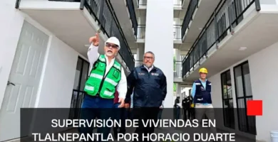 Supervisión de Viviendas en Tlalnepantla por Horacio Duarte tras Derrumbe del Chiquihuite