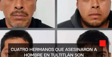 Cuatro hermanos que asesinaron a hombre en Tultitlán son sentenciados a 43 años de prisión