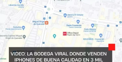 VIDEO: La bodega viral donde venden iPhones de buena calidad en 3 mil pesos