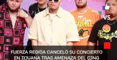 Fuerza Regida canceló su concierto en Tijuana tras amenaza del CJNG