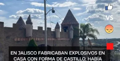 En Jalisco fabricaban explosivos en casa con forma de castillo; había granadas en drones