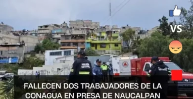 Fallecen dos trabajadores de la Conagua en presa de Naucalpan; otros dos fueron rescatados con vida