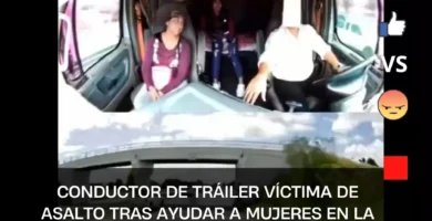 Conductor de tráiler víctima de asalto tras ayudar a mujeres en la carretera México-Puebla