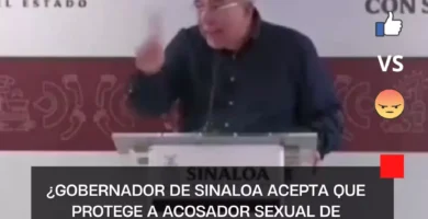 Gobernador de Sinaloa acepta que protege a acosador sexual de mujeres y, a casi una semana de su declaración, ninguna autoridad actuó