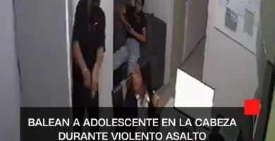 IMÁGENES FUERTES: balean a adolescente en la cabeza durante violento asalto en Sinaloa