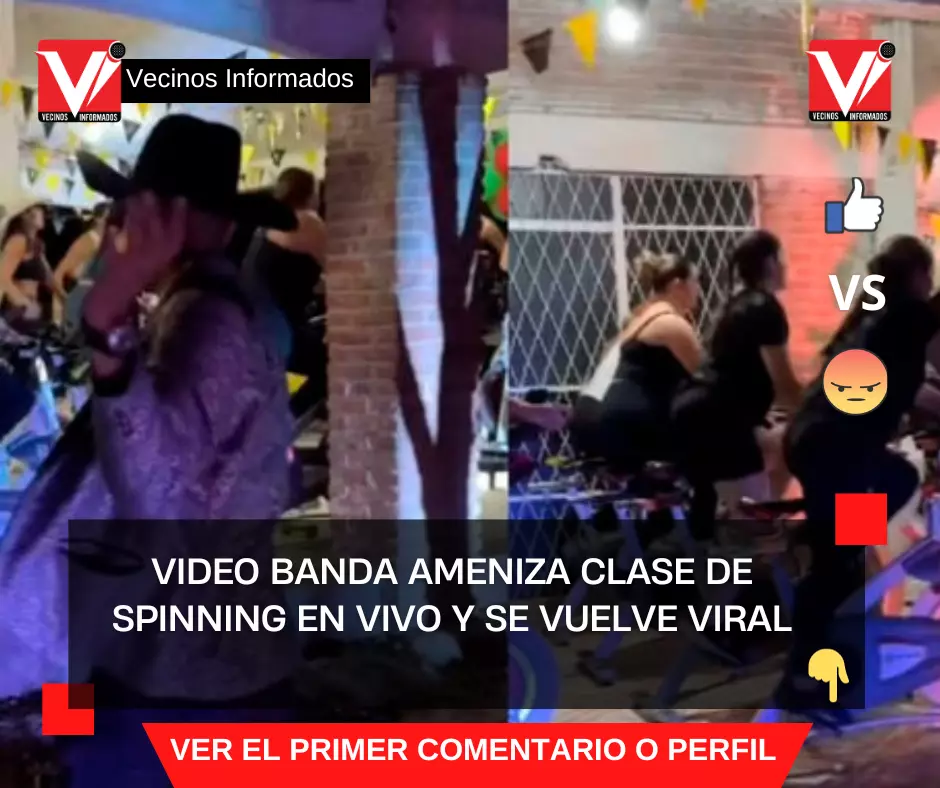 VIDEO Banda ameniza clase de spinning en vivo y se vuelve viral